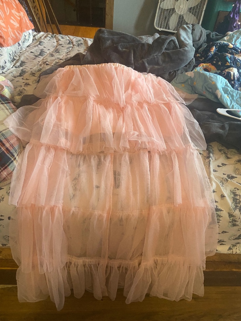 Pink Toole Skirt